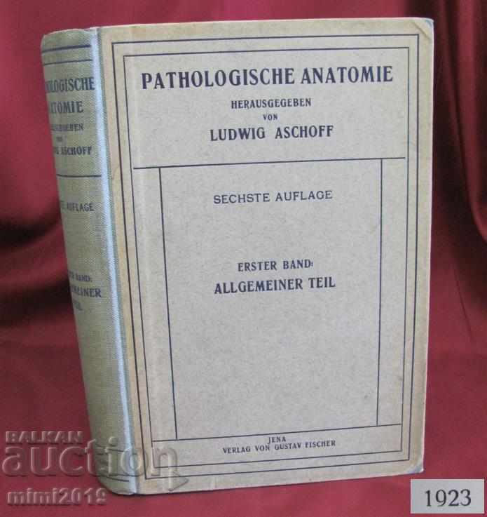 1923 Cartea medicală Anatomie patologică Viena