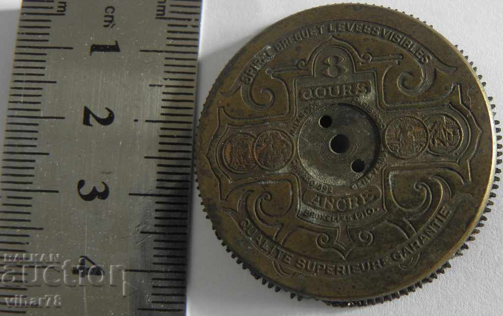 Delivery of lot of three drums for seven-pocket pocket watches -HEBDOMAS Delivery of lot of three drums for seven-pocket pocket watches -HEBDOMAS