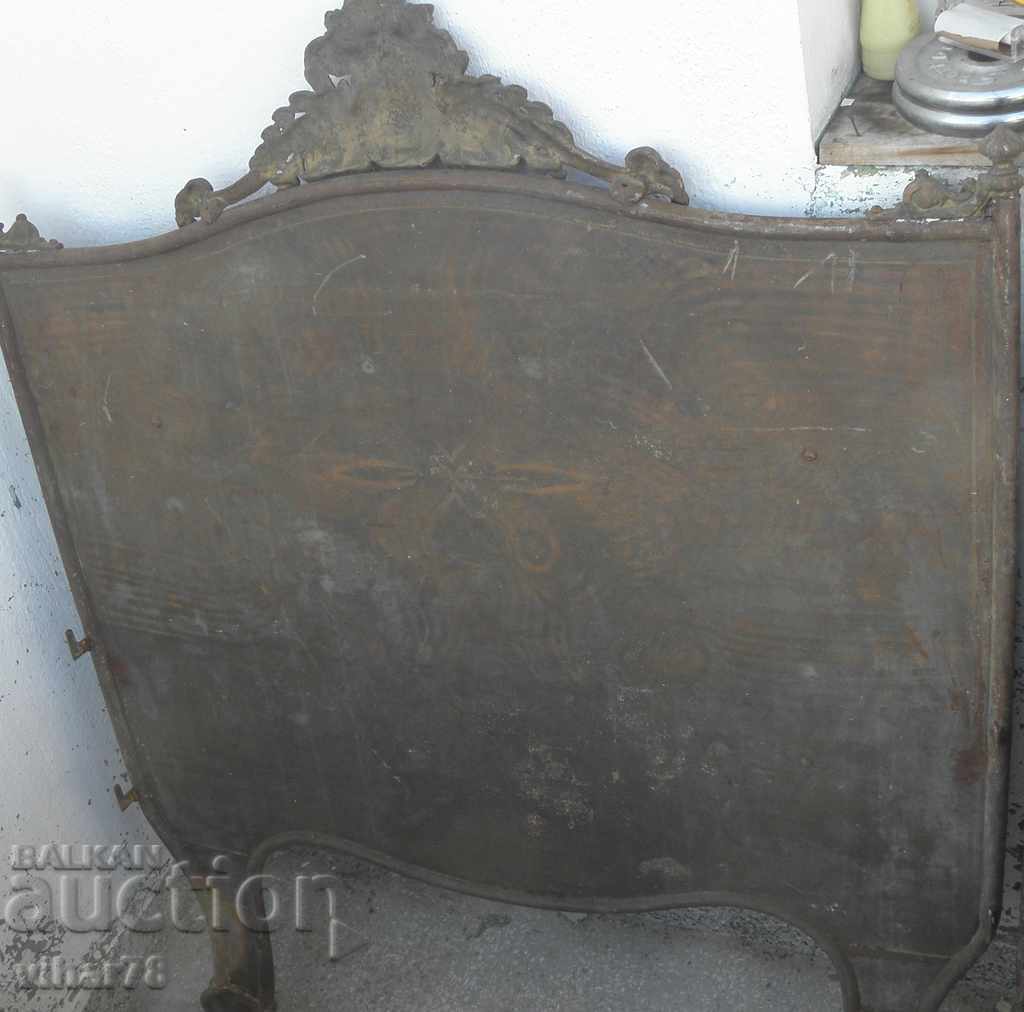 Old bed boards with brass fittings - Personal delivery only - 7