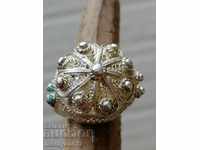 Silver ring 5.7 grams Kingdom of Bulgaria silver jewelry