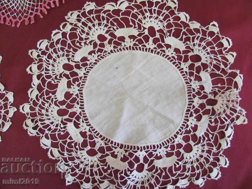 Auction 30 4 pads, Waters, Motifs hand-crocheted Auction 30 4 pads, Waters, Motifs hand-crocheted