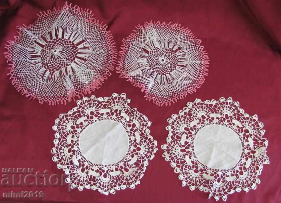 30 4 pads, Waters, Motifs hand-crocheted - 6 30 4 pads, Waters, Motifs hand-crocheted - 6