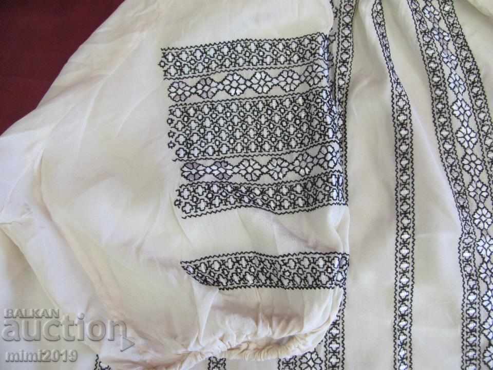 Vintage Silk Women's Shirt hand embroidered - 5 Vintage Silk Women's Shirt hand embroidered - 5