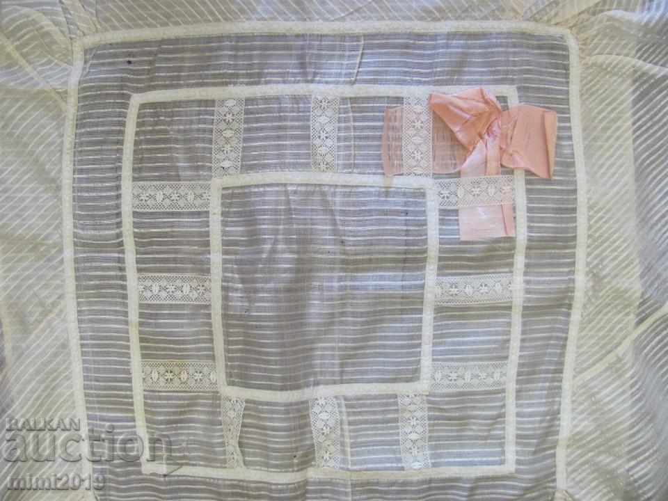Auction 19th century Tablecloth, Kare silk kenar Auction 19th century Tablecloth, Kare silk kenar