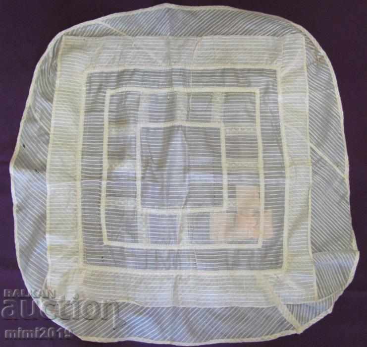 19th century Tablecloth, Kare silk kenar - 6 19th century Tablecloth, Kare silk kenar - 6