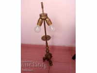 Old bronze lamp