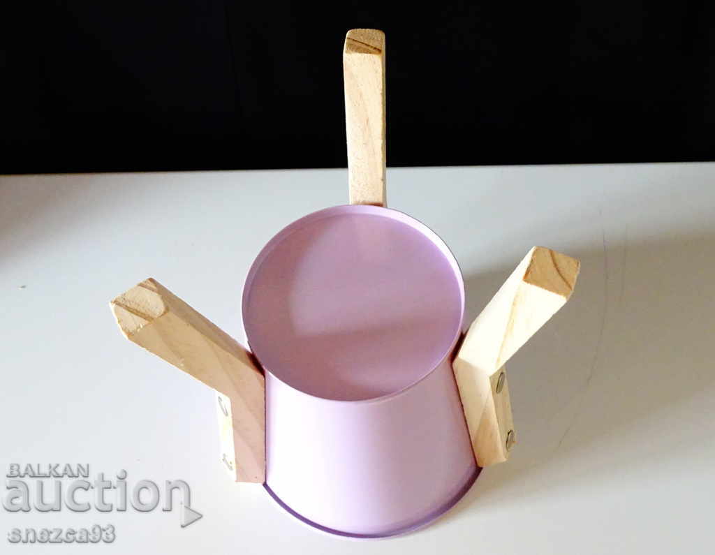 Холандска метална кашпа,саксия с крачета. - 7 Холандска метална кашпа,саксия с крачета. - 7