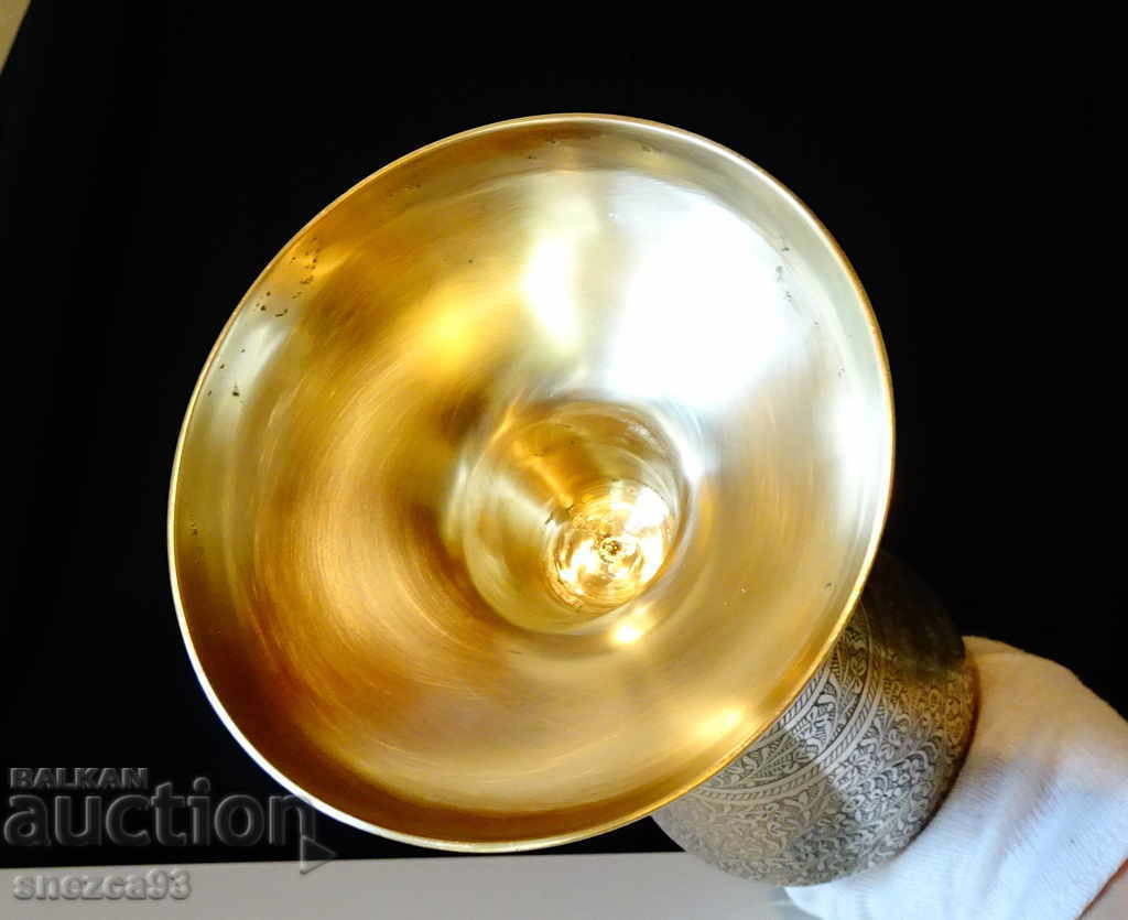 Bronze vase, cloisonné enamel 34 cm - 7 Bronze vase, cloisonné enamel 34 cm - 7