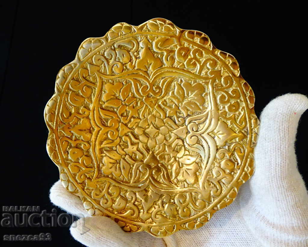 Ancient Persian plate, ashtray, souvenir.