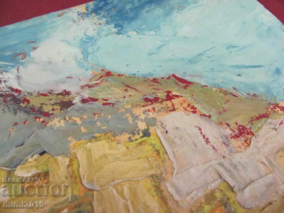 Auction Stara Krtina oil on cardboard 49x35 cm. Auction Stara Krtina oil on cardboard 49x35 cm.