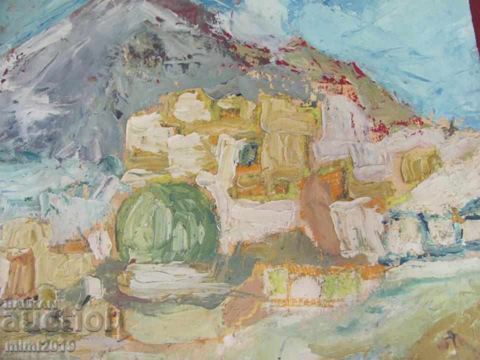 Stara Krtina oil on cardboard 49x35 cm. - 6 Stara Krtina oil on cardboard 49x35 cm. - 6