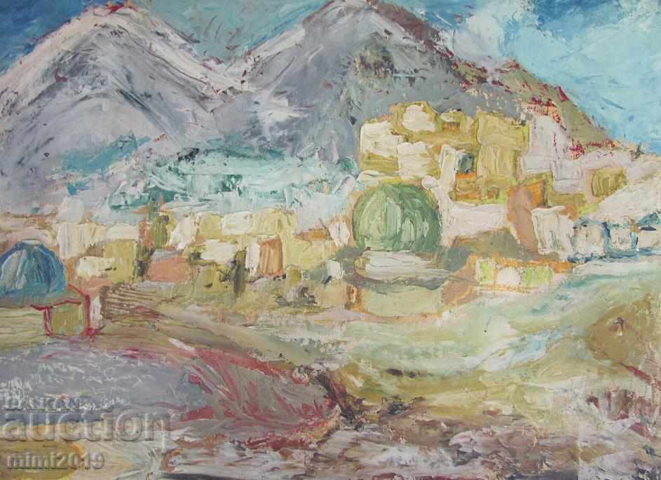 Stara Krtina oil on cardboard 49x35 cm. - 7 Stara Krtina oil on cardboard 49x35 cm. - 7