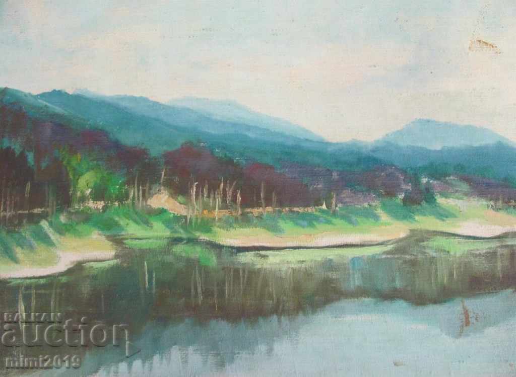 Delivery of Old Oil painting on canvas 37x27 cm. Delivery of Old Oil painting on canvas 37x27 cm.