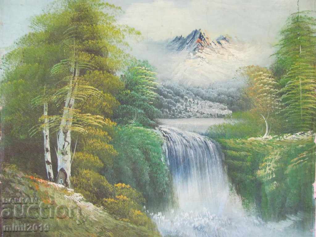 Old Painting Landscape oil on canvas 60x50 cm. with price 120.00 BGN | € 61.36 Old Painting Landscape oil on canvas 60x50 cm. with price 120.00 BGN | € 61.36