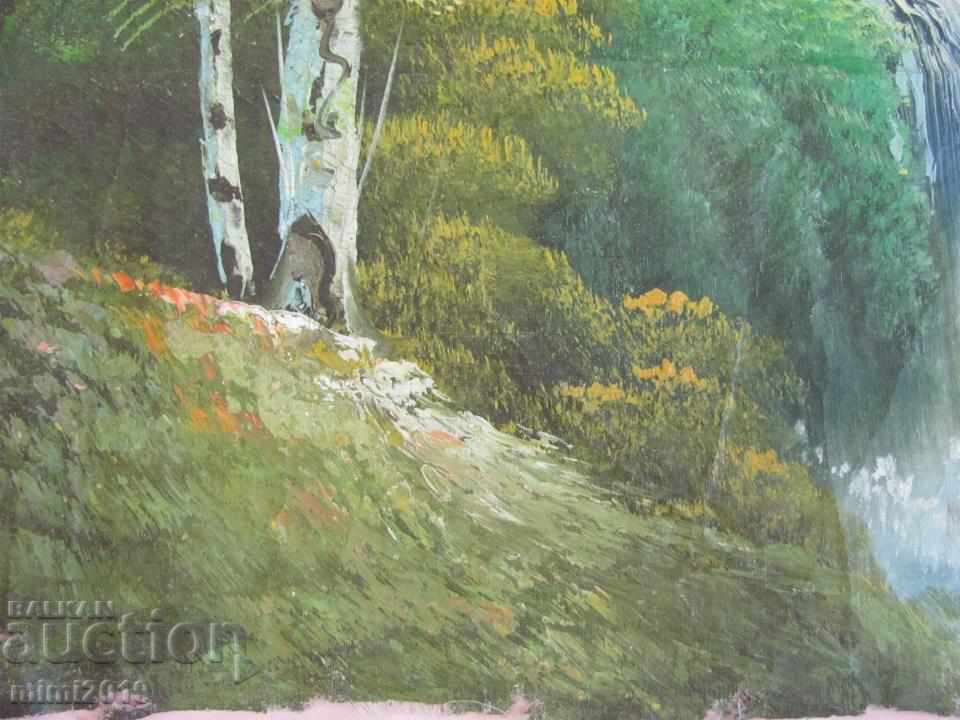 Delivery of Old Painting Landscape oil on canvas 60x50 cm. Delivery of Old Painting Landscape oil on canvas 60x50 cm.