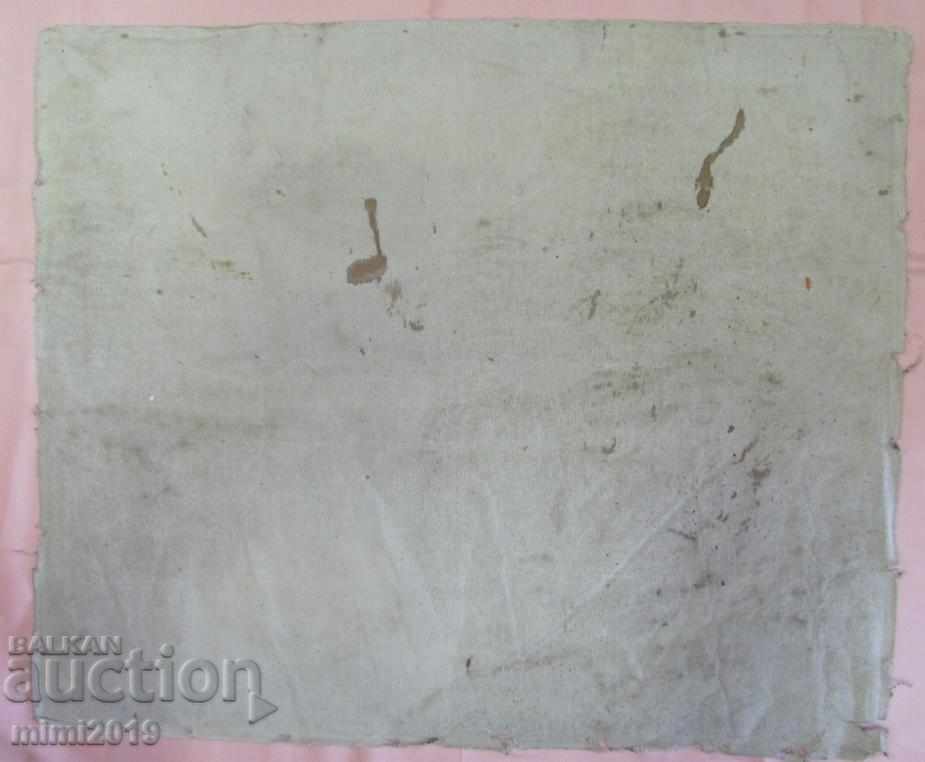 Old Painting Landscape oil on canvas 60x50 cm. - 7 Old Painting Landscape oil on canvas 60x50 cm. - 7