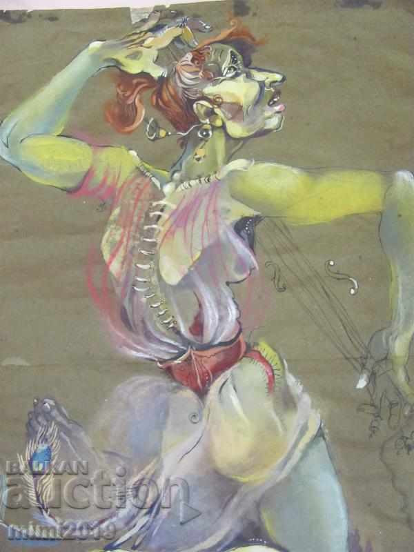 Watercolor T. Puneva 51x36cm - 5 Watercolor T. Puneva 51x36cm - 5