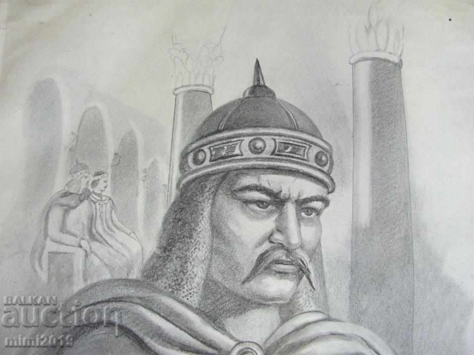 Παράδοση 40-te Σταρά Ορίτζιναλ Λιθογραφία Χαν Τερβέλ prof.Π.Παναγιότοφ Παράδοση 40-te Σταρά Ορίτζιναλ Λιθογραφία Χαν Τερβέλ prof.Π.Παναγιότοφ