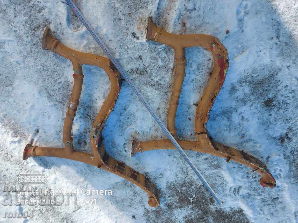 BENCH - CAST IRON - KINGDOM OF BULGARIA - 75 kg. - 7