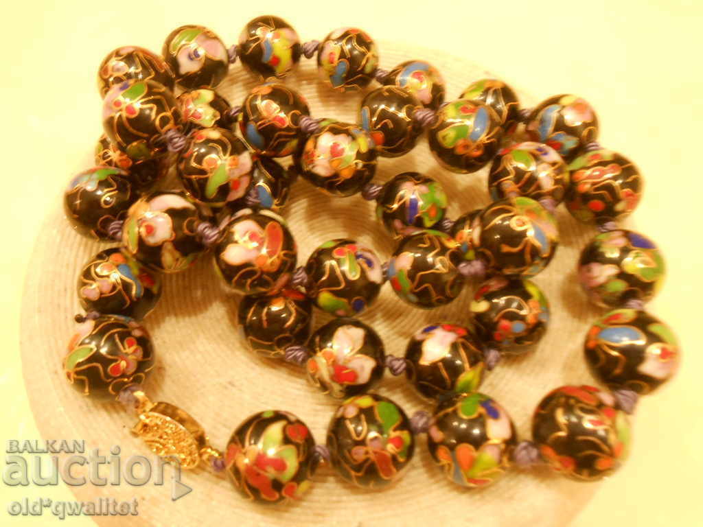 Auction  Far Eastern Necklace / Necklace clasp: filigree gilding