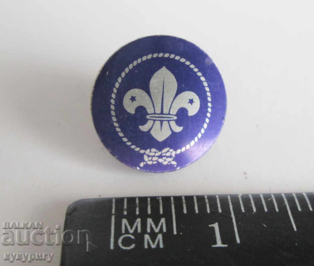Badge badge for lapel or hat Boy Scout Boy Scout with price 10.00 BGN | € 5.11