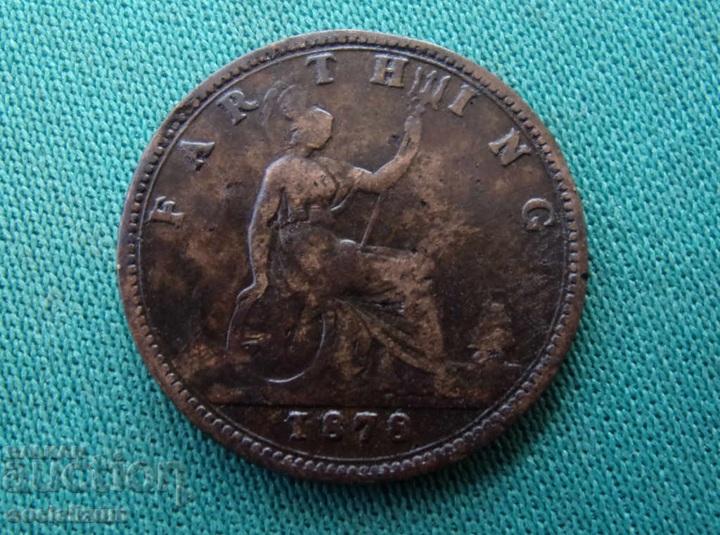 Anglia ¼ Penny 1878