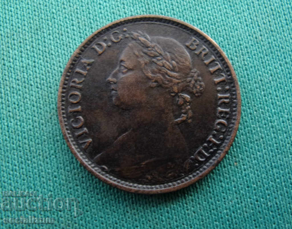Anglia ¼ Penny 1882 N cu preț € 5.11 | 9.99 BGN