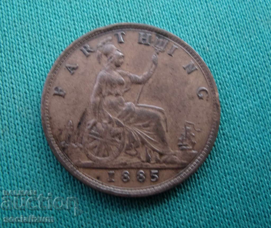 Αγγλία ¼ Penny 1885