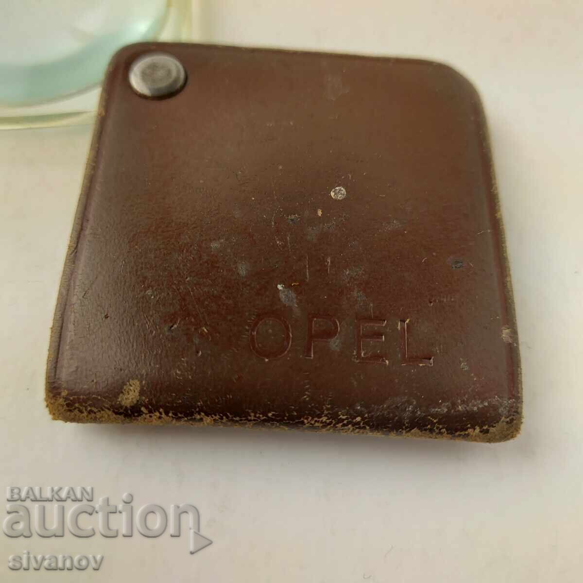 Interesting Old OPEL Magnifying Glass in Leather Case B0109 with price 14.99 BGN | € 7.66 Interesting Old OPEL Magnifying Glass in Leather Case B0109 with price 14.99 BGN | € 7.66