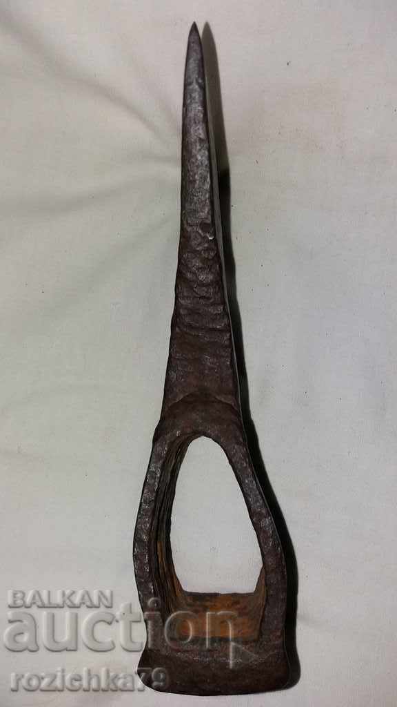 Auction Old ax ax blade with seal Auction Old ax ax blade with seal