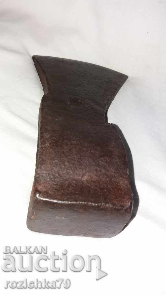 Old ax ax blade with seal - 5 Old ax ax blade with seal - 5