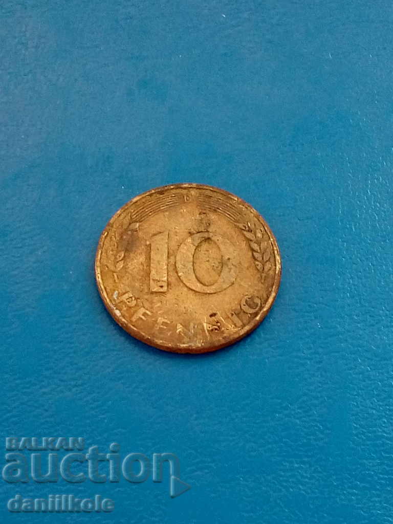 * $ * Y * $ * GERMANIA FRG 10 PFENNIG 10 PFENNIG - 1949 D * $ * Y * $ * cu preț 3.90 BGN | € 1.99 * $ * Y * $ * GERMANIA FRG 10 PFENNIG 10 PFENNIG - 1949 D * $ * Y * $ * cu preț 3.90 BGN | € 1.99