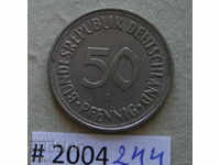 50 pfennig 1970 FRG