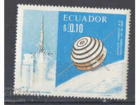 1966 Εκουαδόρ. Γαλλική-αμερικανική διαστημική συνεργασία.