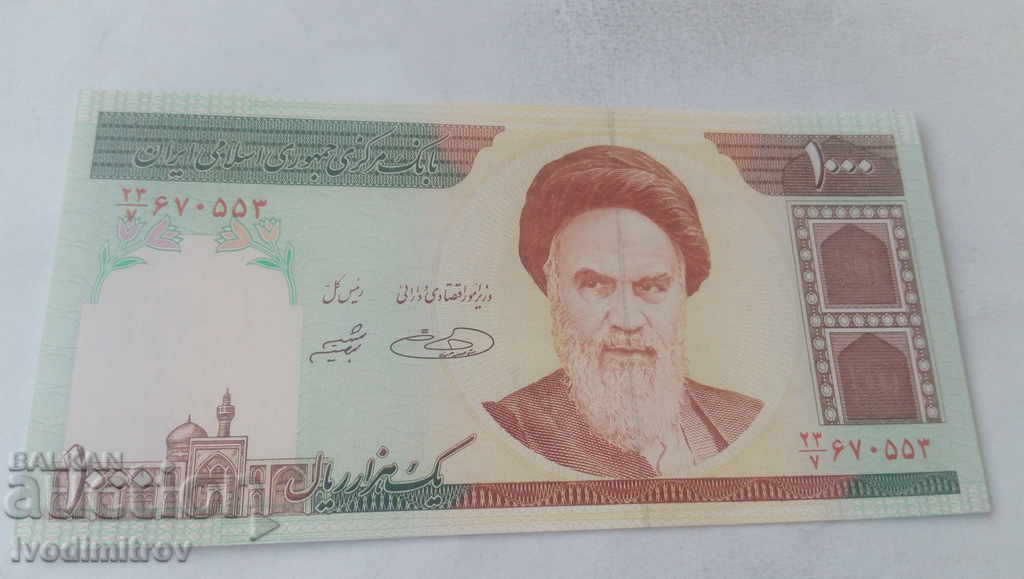 Иран 1000 реала 2004