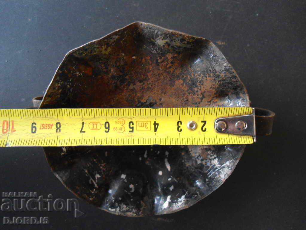 Old wrought iron candlestick - 7 Old wrought iron candlestick - 7