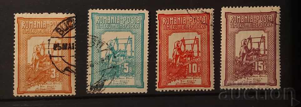 România 1906 Țesut 28 € Serii ștampilate