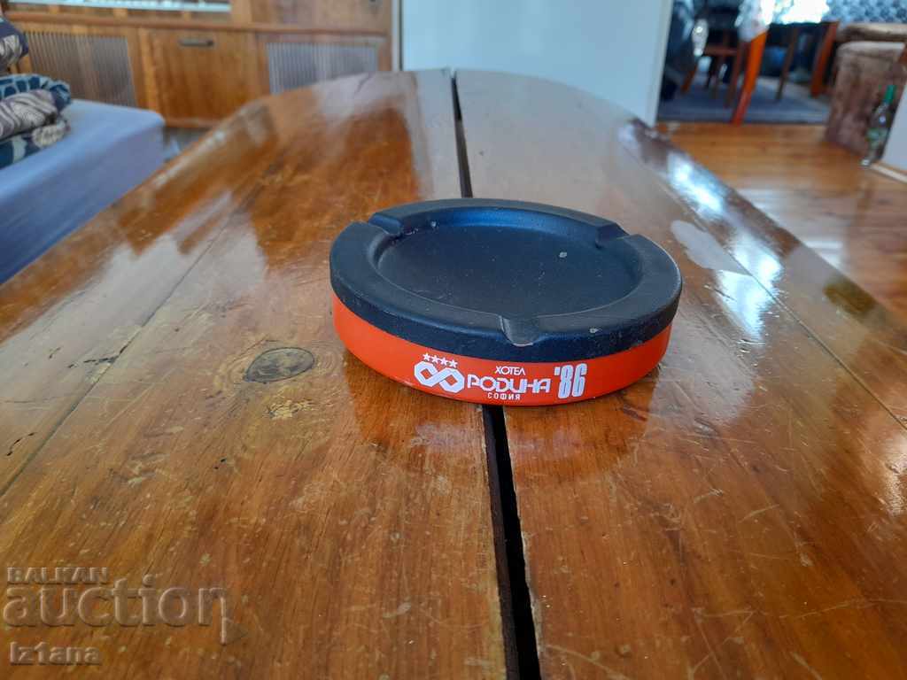 Old ashtray Hotel Rodina Sofia