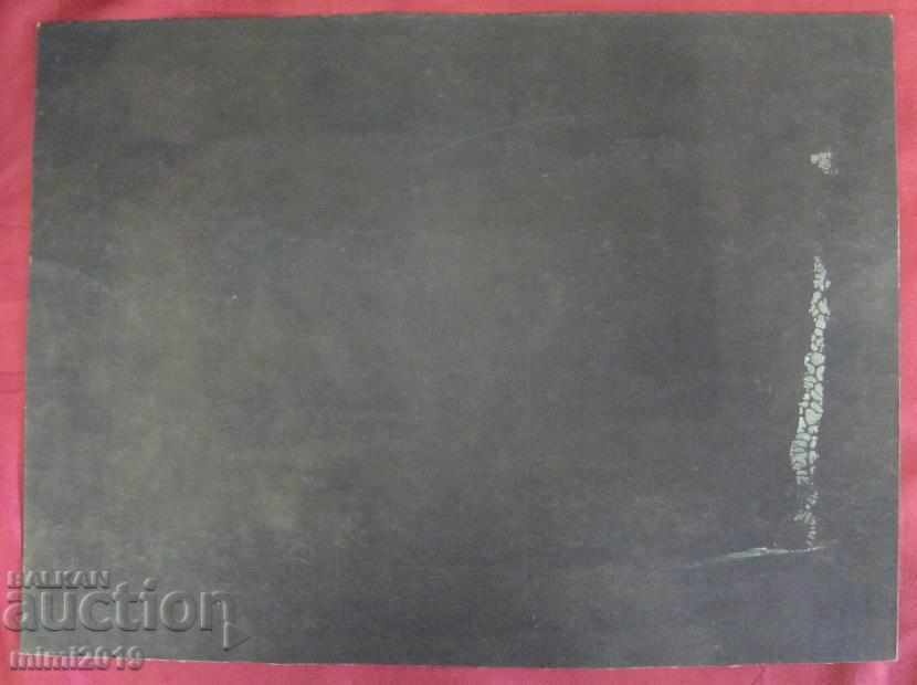 60s Painting by N. Kostov drypoint - 5