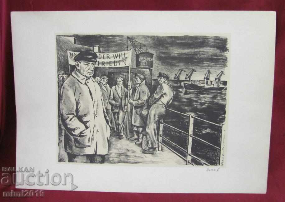 Prints, D. Dechev, signed in pencil under the print Prints, D. Dechev, signed in pencil under the print