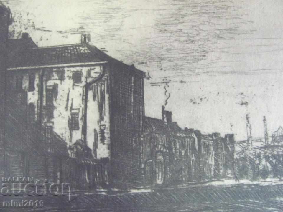 Delivery of Prints, D. Dechev, signed in pencil under the print Delivery of Prints, D. Dechev, signed in pencil under the print