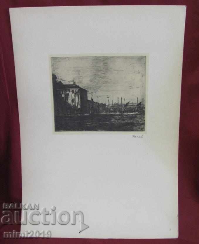 Prints, D. Dechev, signed in pencil under the print Prints, D. Dechev, signed in pencil under the print