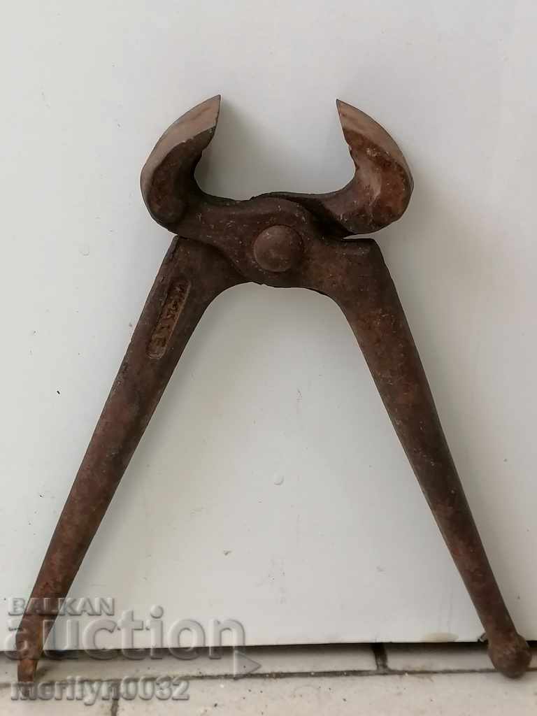 German primitive pottery pliers pliers beginning of the 20th century - 6