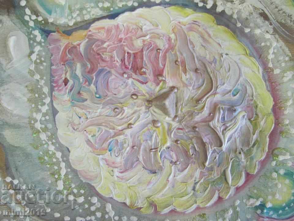 Old oil painting on canvas abstraction with price 250.00 BGN | € 127.82 Old oil painting on canvas abstraction with price 250.00 BGN | € 127.82