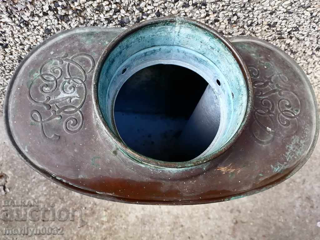 Delivery of Boiler from a German vineyard sprayer Karl Platz copper vessel Delivery of Boiler from a German vineyard sprayer Karl Platz copper vessel