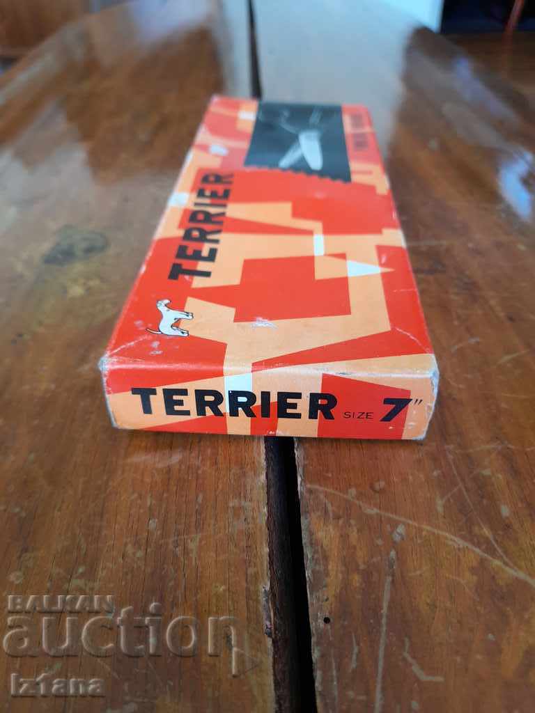 Παλιό Ψαλίδι Πρεσσαρίσματος, ψαλίδι Terrier με τιμή 32.00 BGN | € 16.36 Παλιό Ψαλίδι Πρεσσαρίσματος, ψαλίδι Terrier με τιμή 32.00 BGN | € 16.36