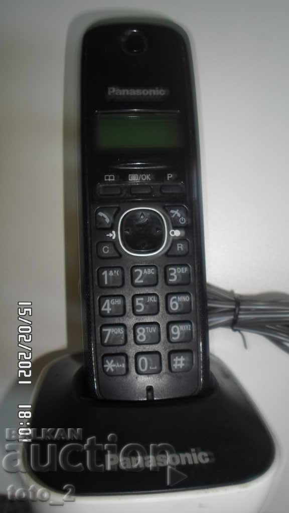 Dect τηλέφωνο PANASONIC με τιμή 10.90 BGN | € 5.57 Dect τηλέφωνο PANASONIC με τιμή 10.90 BGN | € 5.57