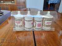 Old spice containers, Delicates Service