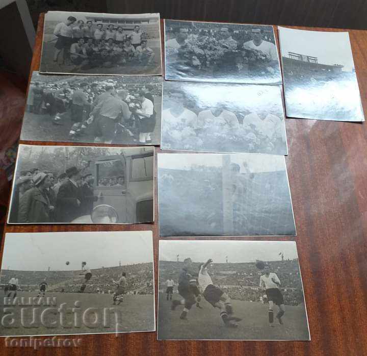 Turul de fotografii vechi de fotbal Slavia la Moscova 1940
