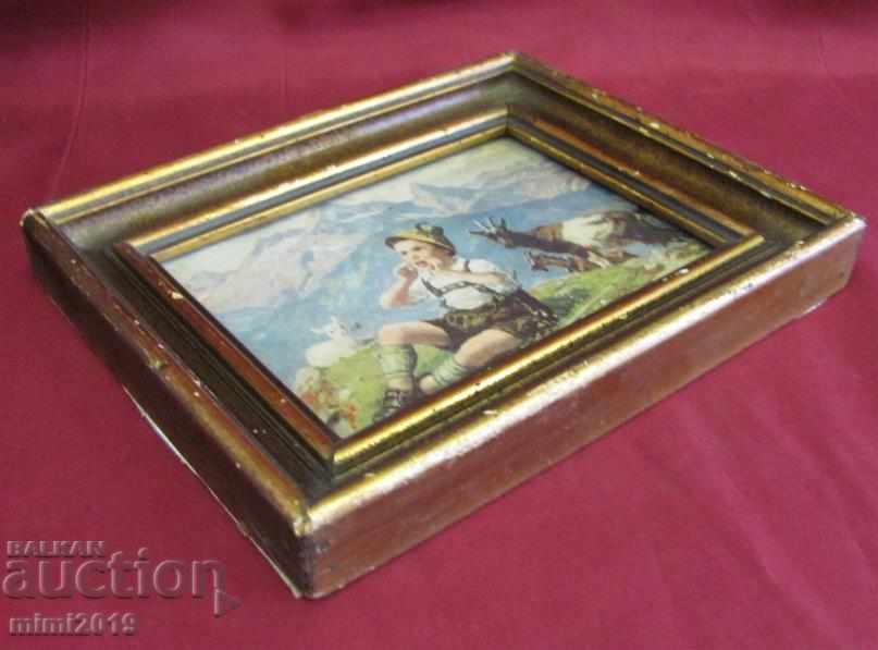 Delivery of 30s Lithograph Germany 18x14cm. Delivery of 30s Lithograph Germany 18x14cm.